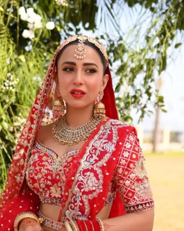 Ushna Shah Wedding Pictures with Husband, Family & Friends