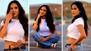Anoushay Abbasi Brings an Elegant Look in a White Top