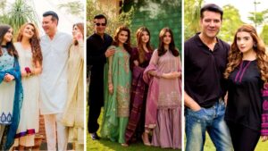 Beautiful Family Pics of Moammar Rana with his Wife and Daughters