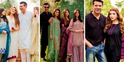 Moammar Rana Family PICS with his Wife and Daughters