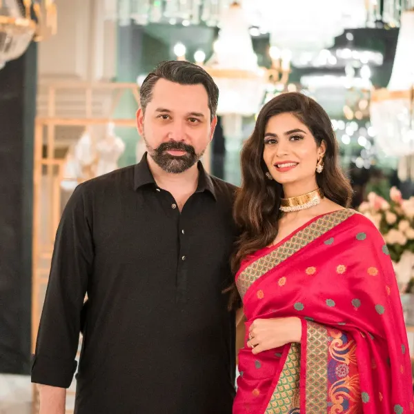 Madiha Iftikhar and her husband Shazil Mirza