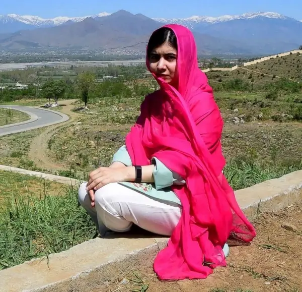 Malala Yousafzai in Swat Valley
