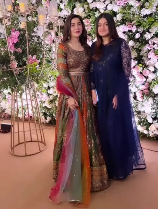 Shaista Lodhi and Daughter Emaan Share Joyful Moments at a Special Wedding
