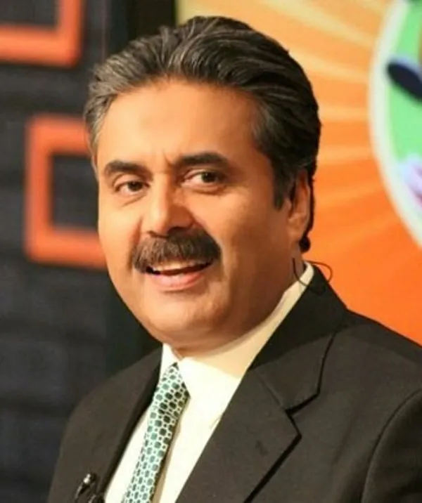 A picture of her father Aftab Iqbal