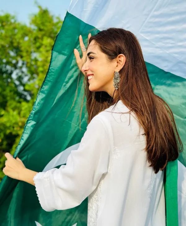 Maya Ali Celebrates Pakistan's 76th Independence Day in a Style