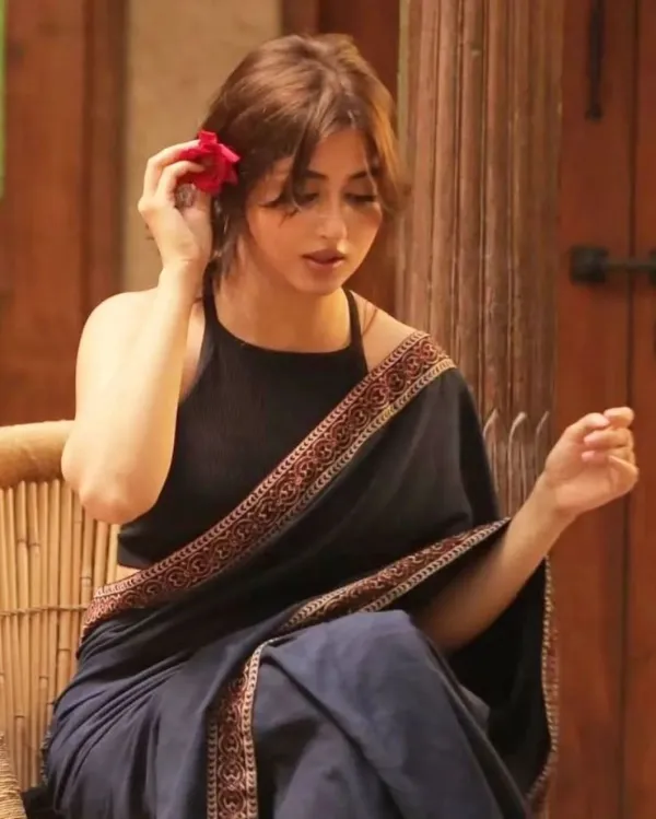 Sajal Aly Western Style Blouse Delights Fans with Stunning Fashion Choice