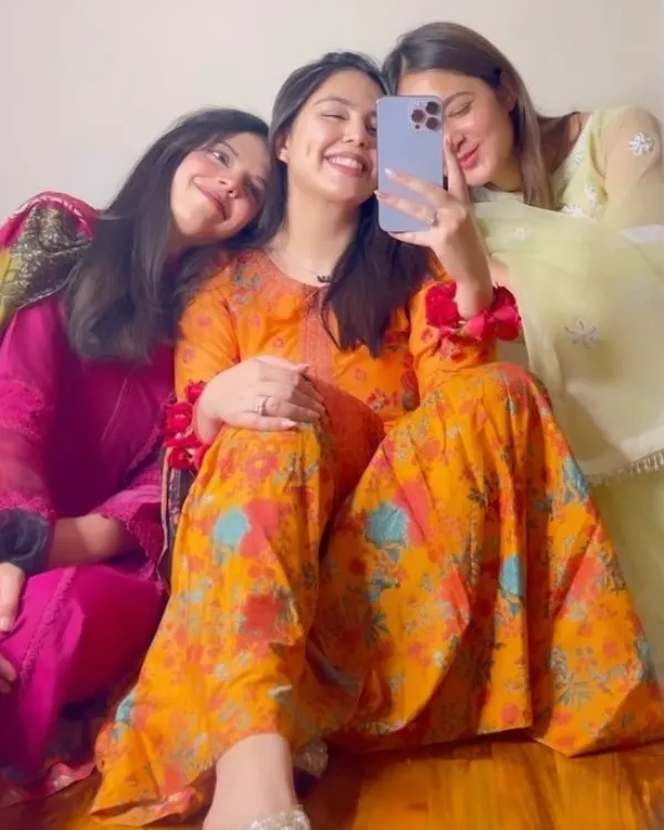 Tasbeel with her sisters