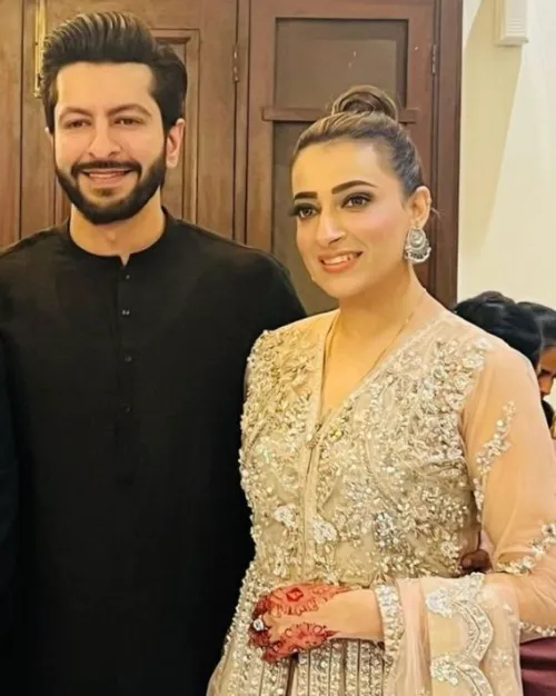 Arsalan Faisal Wedding Pictures with His Wife Nishat Talat