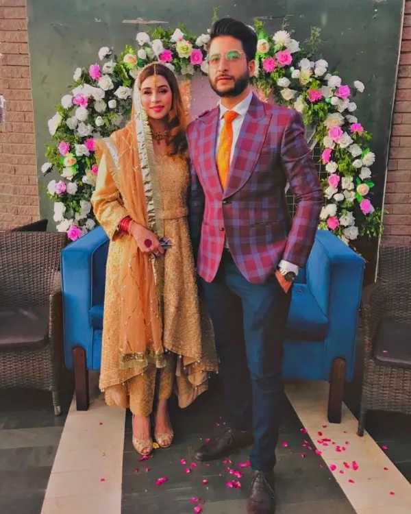 News Anchor Ashfaq Satti with his first wife