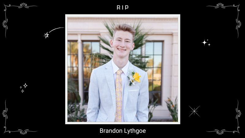 Brandon Lythgoe, a Student at Brigham Young University, Sadly Passed Away